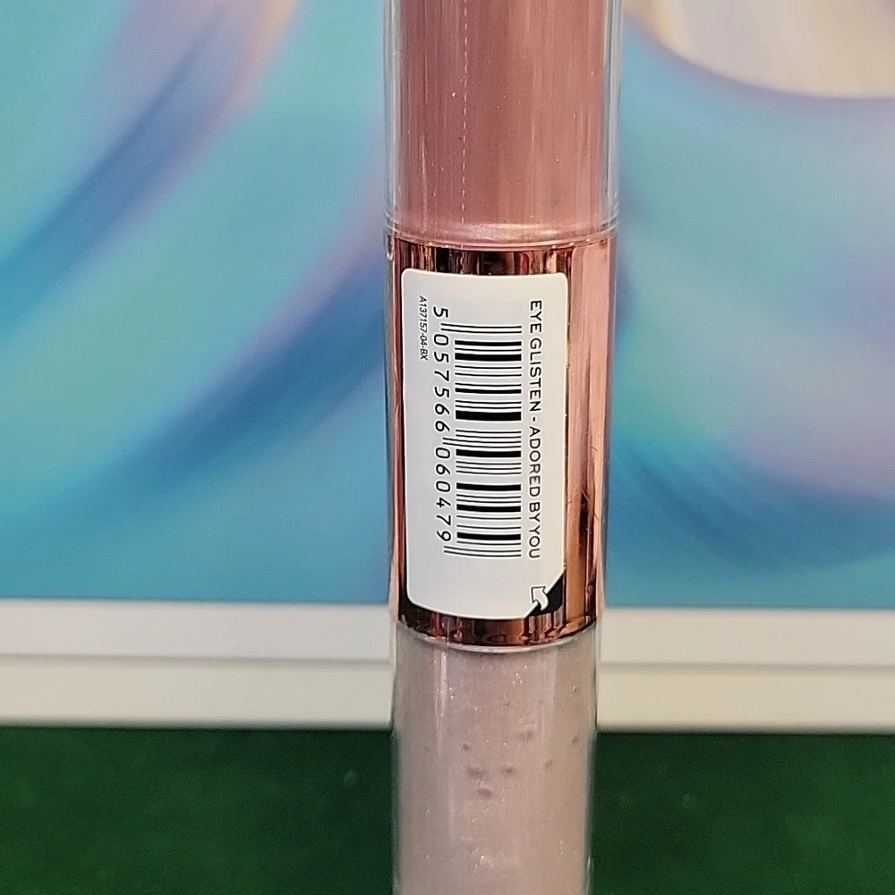 Glitter Eye Glisten Adored By You Foil Glitter Pink & Whitw New Sealed Tube